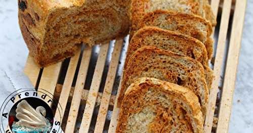 Pain aux herbes et tomates confites à la machine