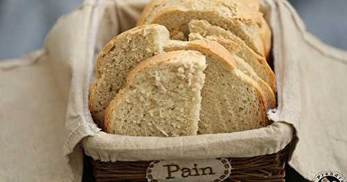 Pain de campagne à la farine de seigle à la machine