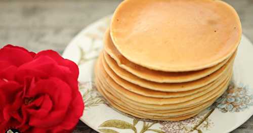 Pancakes de poire râpée