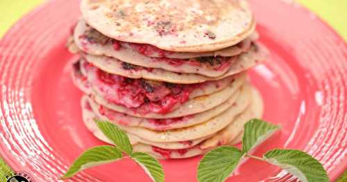 Pancakes express aux framboises