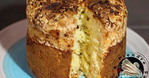 Panettone aux agrumes et amandes