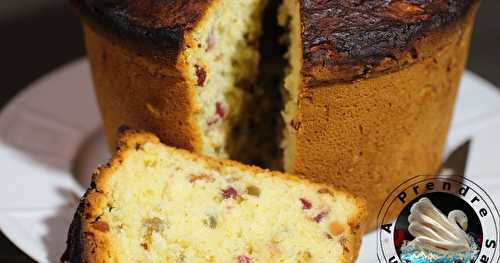 Panettone aux fruits confits