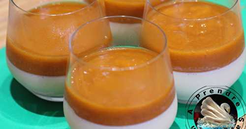 Panna cotta aux abricots