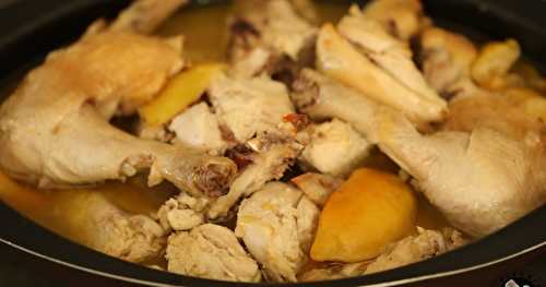 Poulet rôti au citron