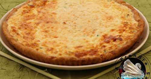 Quiche au crabe et citronnelle