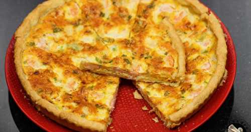 Quiche aux crevettes