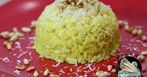 Risotto alla Milanese au safran (pas à pas en photos)