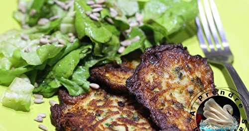 Röstis de pommes de terre aux herbes