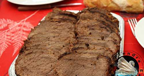 Rôti de bœuf en croûte d'herbes provençales