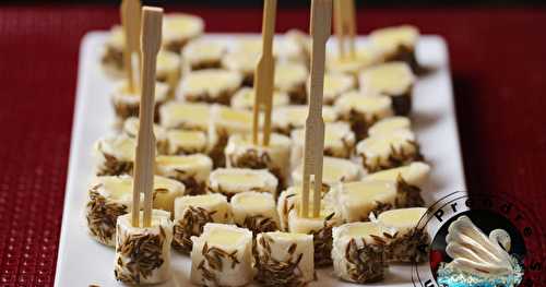 Roulés de pain de mie au comté