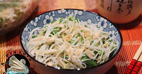 Salade de nouilles aux haricots verts