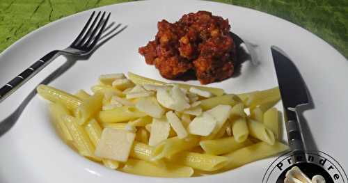 Sauce Arrabiata au poulet et penne (pas à pas en photos) (gagnante du 1er prix!)