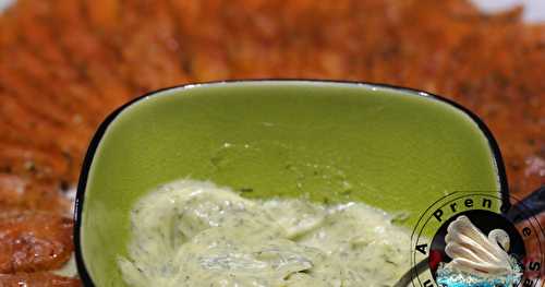 Sauce pour gravlax