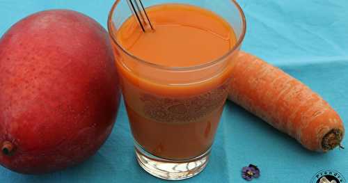 Smoothie carotte mangue