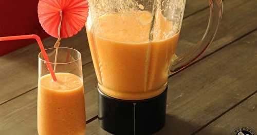 Smoothie melon abricot