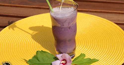 Smoothie myrtilles banane
