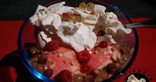 Sorbet à la framboise