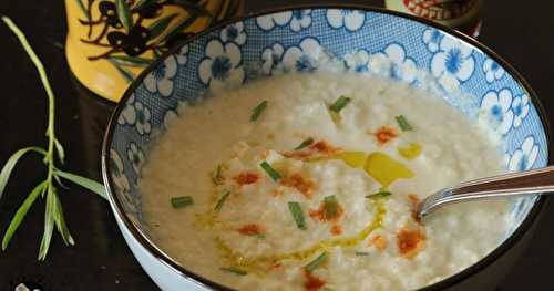 Soupe froide d'artichauts