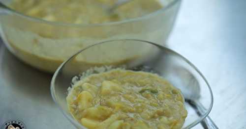 Soupe poireaux coco curry