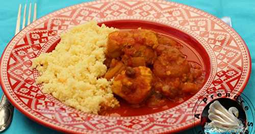 Tajine marocaine de poulet (pas à pas en photos)