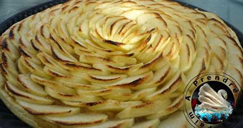 Tarte aux pommes d'Arnaud Delmontel (pas à pas en photos)