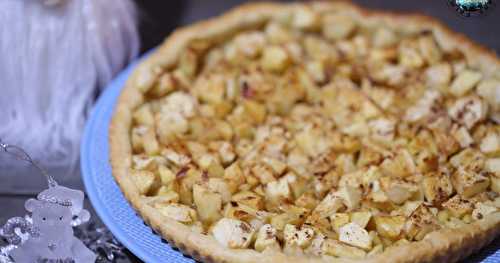 Tarte aux pommes de Noël