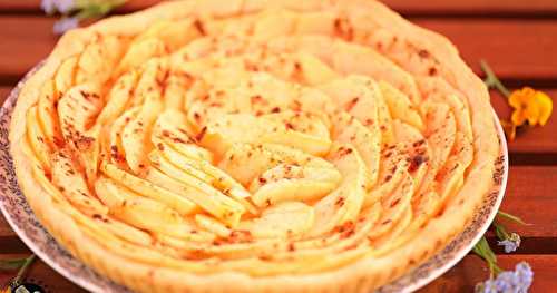 Tarte aux pommes express