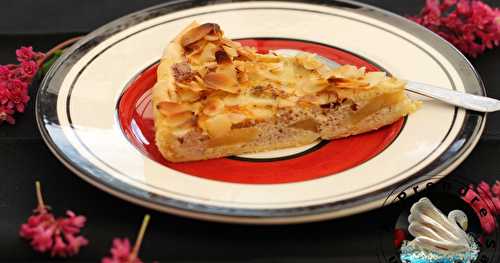 Tarte pommes amandes sans sucre