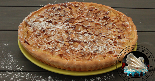 Tarte pommes cannelle amandes en vidéo