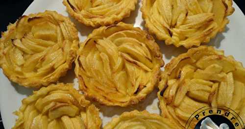 Tartelettes aux pommes et au beurre