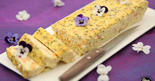 Terrine de crevettes au curcuma