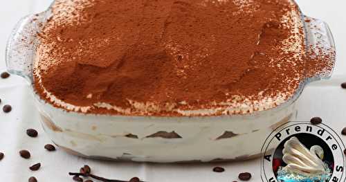 Tiramisu à la vanille