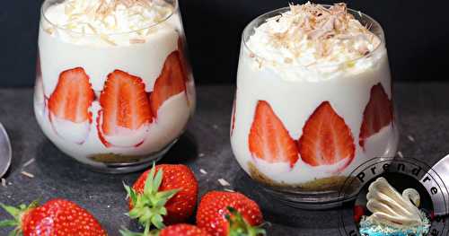 Tiramisu aux fraises