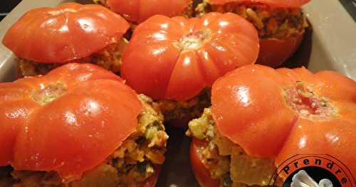 Tomates farcies au risotto