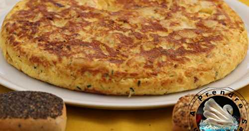 Tortilla espagnole aux pommes de terre et lardons fumés