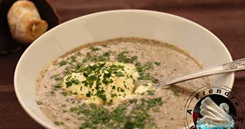 Velouté de champignons