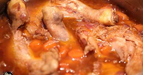 Cuisses de poulet en cocotte