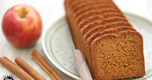 Pain d'épices pommes caramélisées cannelle