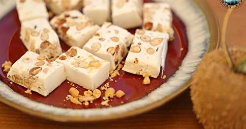 Nougat aux cacahuètes