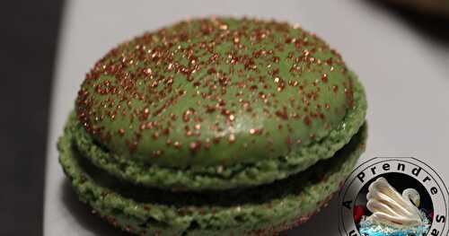 Macarons thé matcha 