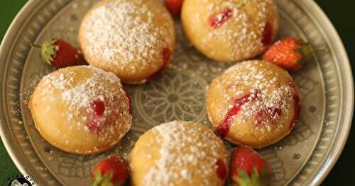 Beignets aux fraises