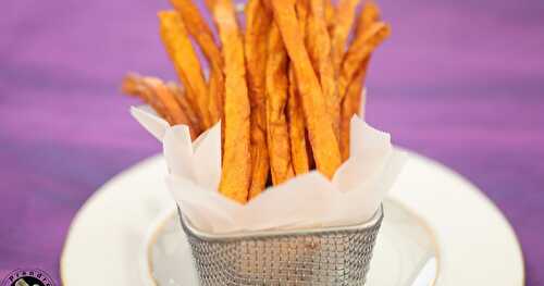 Frites de patates douces