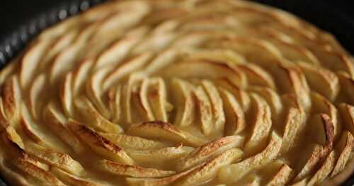 Tarte pommes cardamome sans sucre