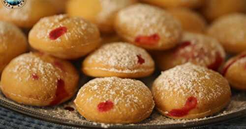 Beignets aux framboises