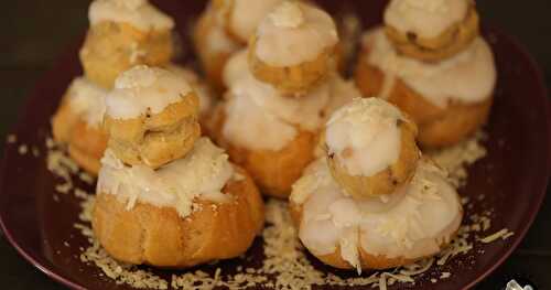 Religieuses à la noix de coco