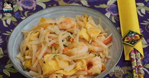 Pad Thaï aux crevettes