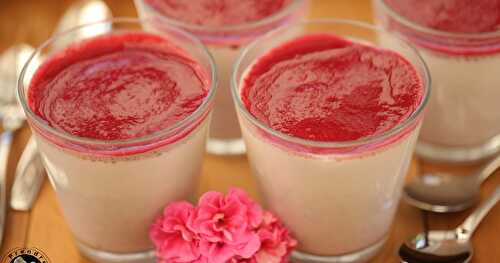 Panna cotta aux cerises