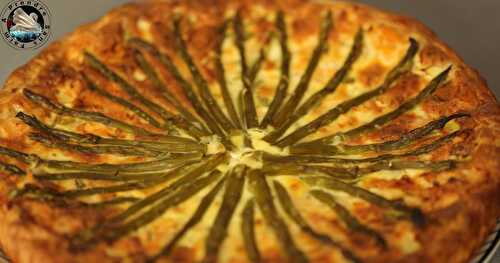 Quiche saumon estragon aux légumes verts 