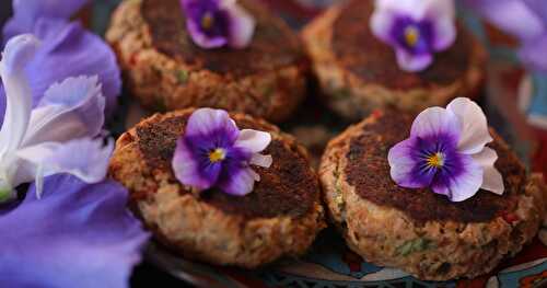 Steak végétarien aux haricots blancs 