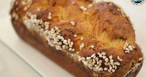 Brioche tressée vanille